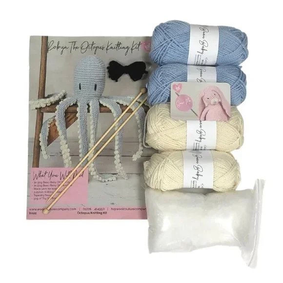 Robyn Octopus Knitting Kit - Picture 6 of 8
